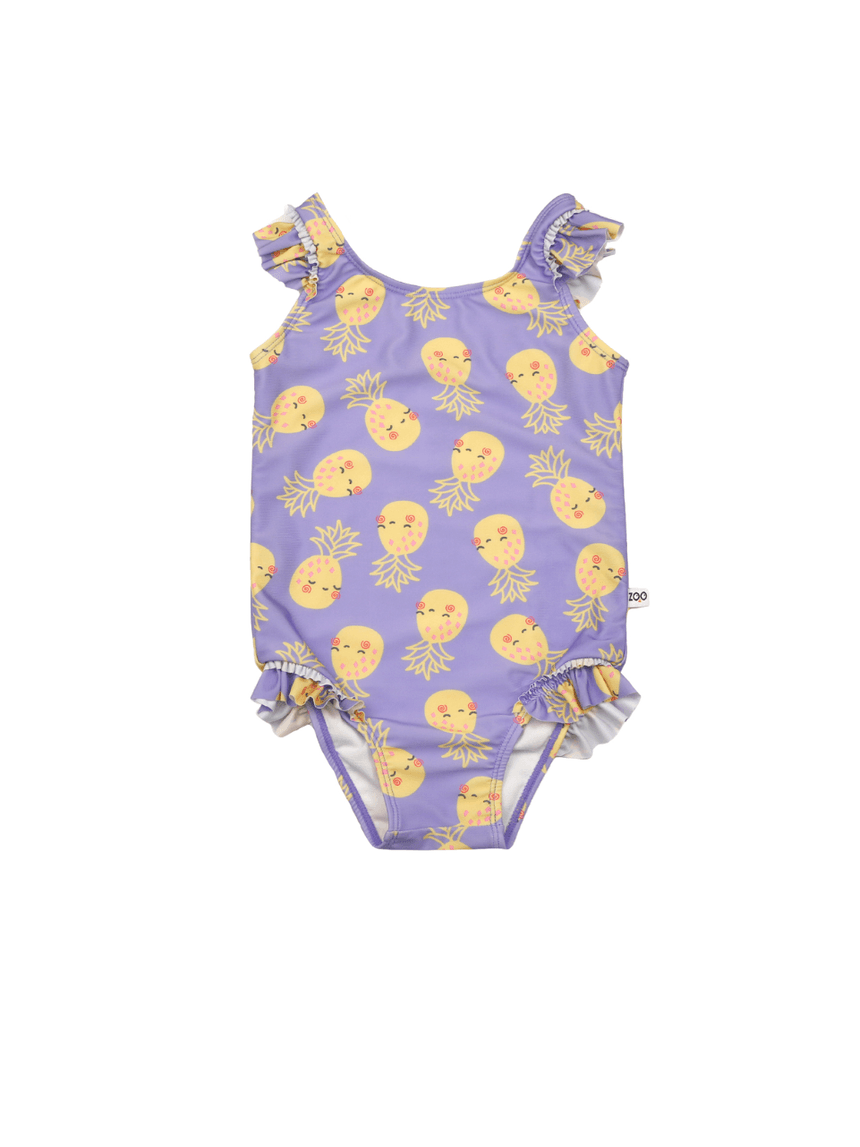 Zoocchini ολόσωμο μαγιό pineapple 6 μηνών - 3 ετών zoo12255 - Zoocchini
