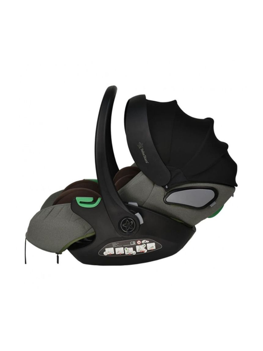 Bebe stars κάθισμα αυτοκινήτου baby i-size (40-87cm) olive 004-189 - Bebe Stars