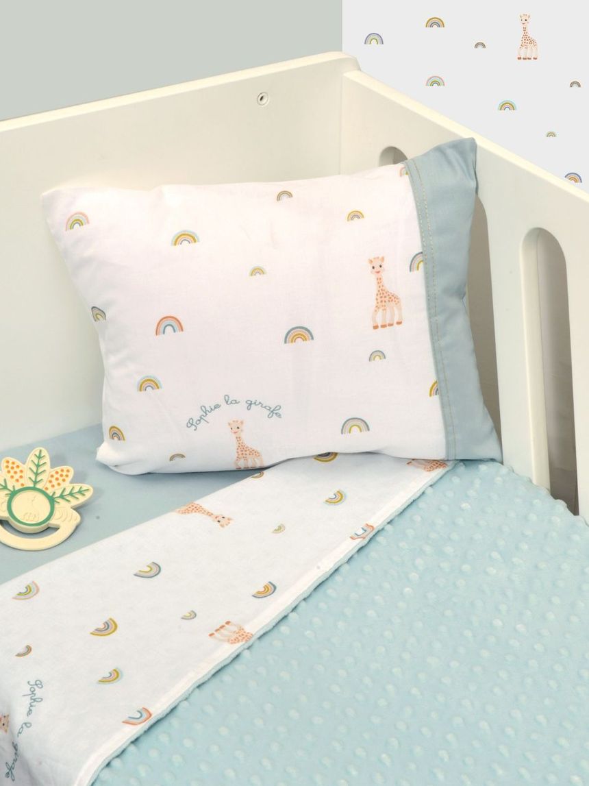 Sophie la girafe κουβέρτα κούνιας διπλής όψης minky σχέδιο 503 46-6724/503 - SOPHIE LA GIRAFE