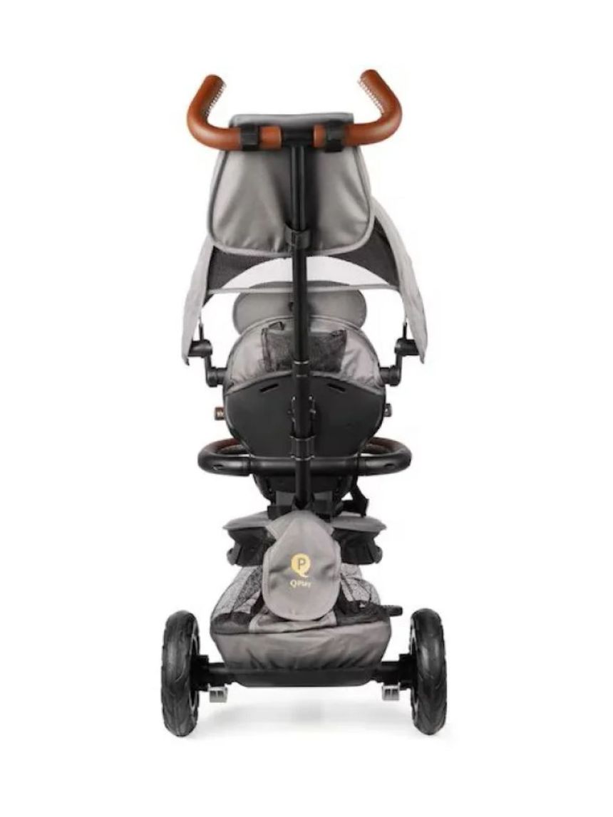 Qplay τρίκυκλο rito deluxe air gel wheels grey 01-1212068-03 - QPLAY