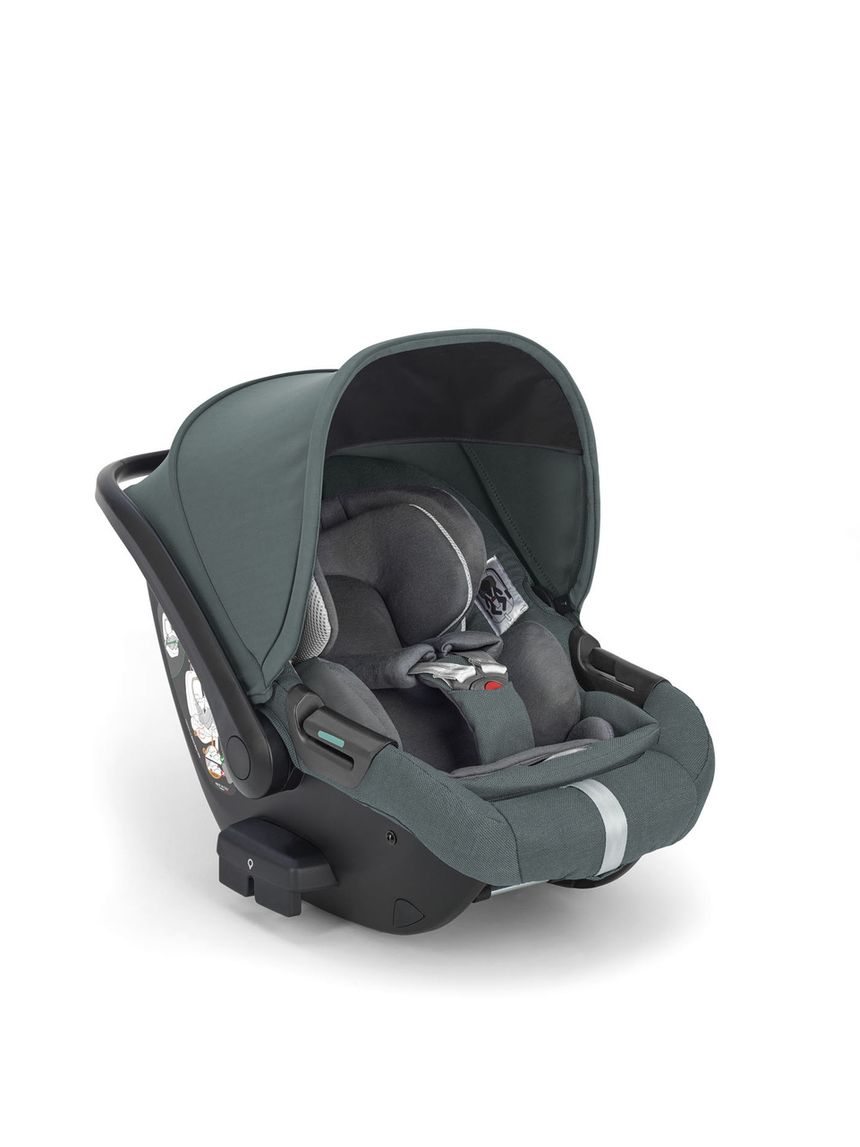 Inglesina σύστημα μεταφοράς quattro aptica darwin recline με σκελετό litio emerald grey - Inglesina