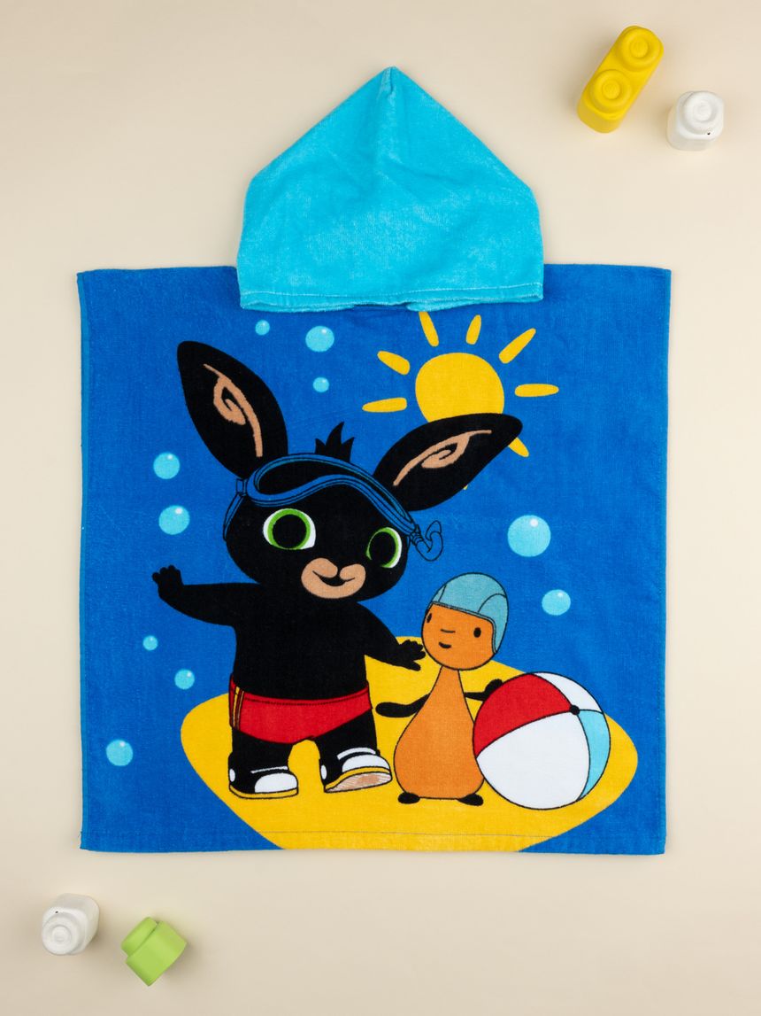 βρεφικό πόντσο θαλάσσης μπλε bing για αγόρι - Prénatal