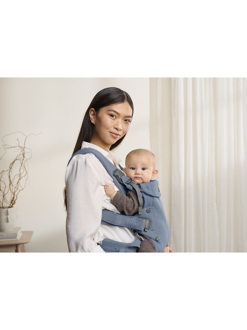 Babybjorn μάρσιπος harmony woven melange blue - Baby Bjorn