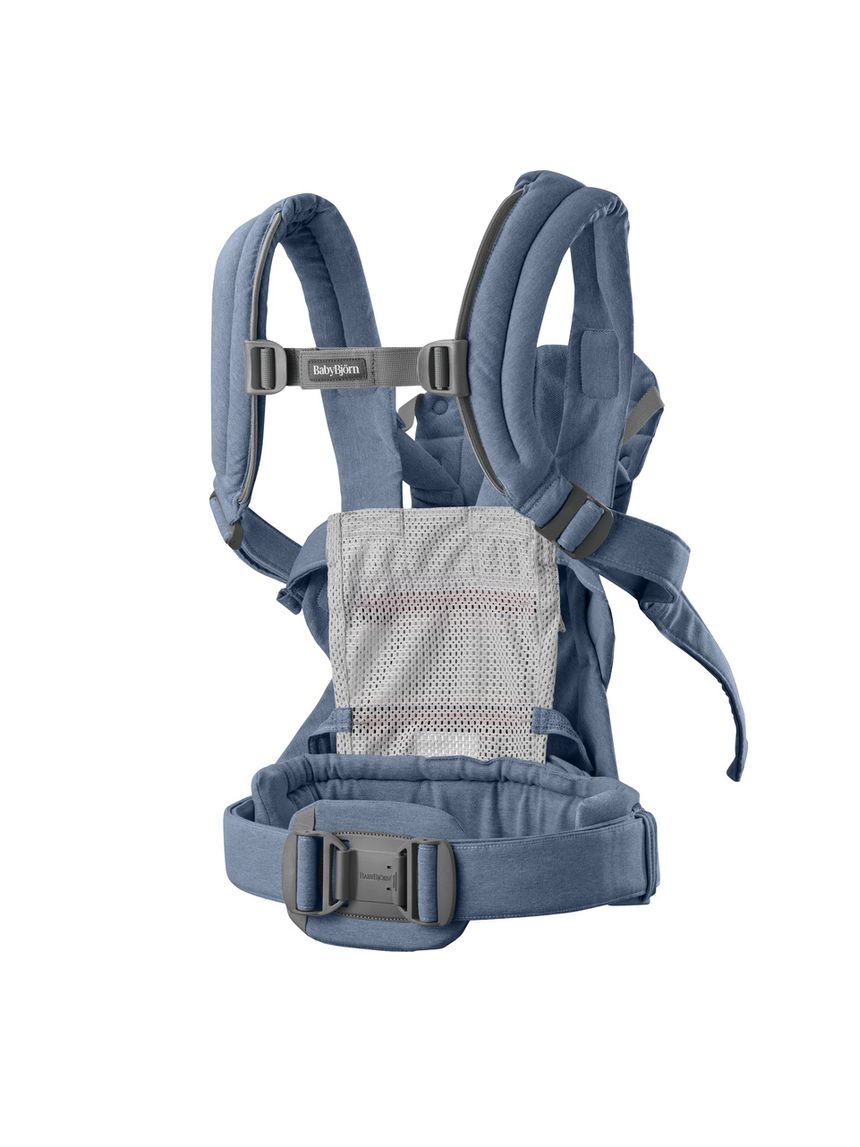 Babybjorn μάρσιπος harmony woven melange blue - Baby Bjorn