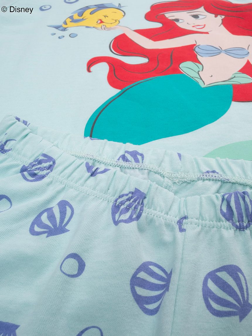 παιδική πιτζάμα τιρκουάζ ariel για κορίτσι - Prénatal