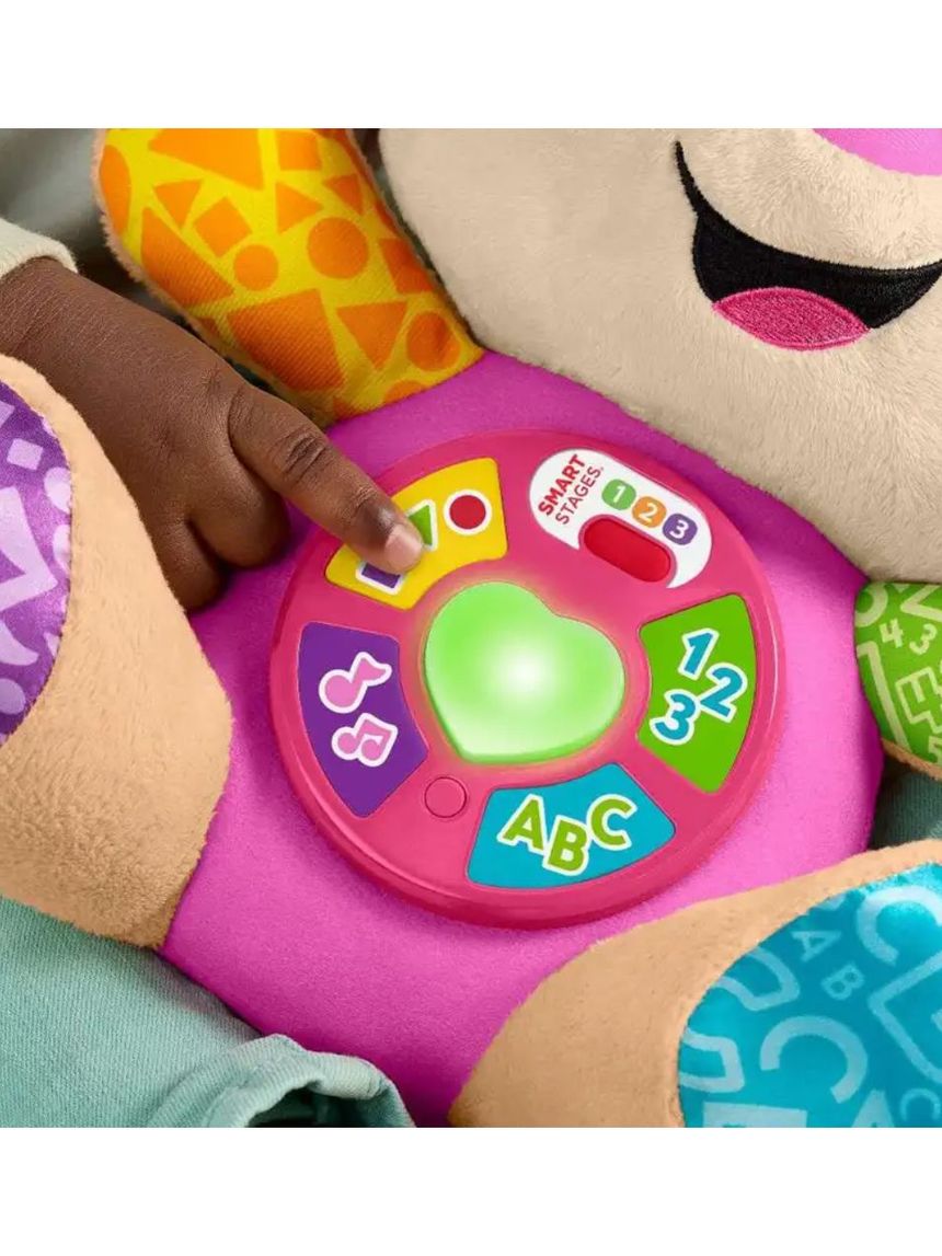 Mattel fisher-price laugh & learn εκπαιδευτικό σκυλάκι smart stages 6-36m ροζ jfd34 - Fisher-Price
