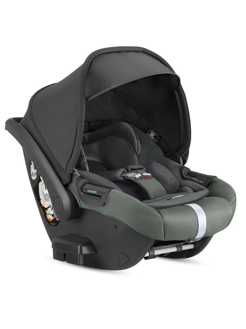 Inglesina σύστημα μεταφοράς quattro aptica xt darwin recline με σκελετό nero taiga green - Inglesina