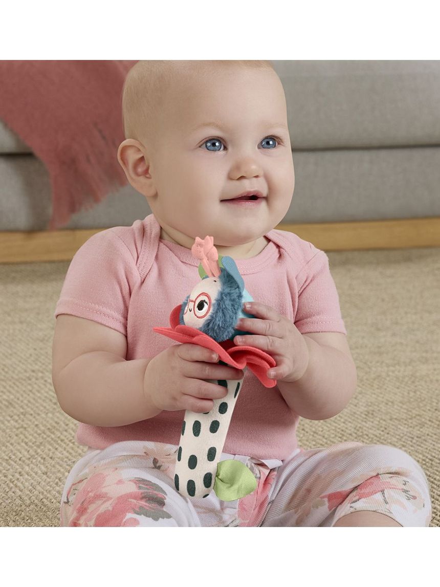 Mattel fisher-price planet friends κουδουνίστρα λουλουδάκι μελισσούλα 3m+ hyr56 - Fisher-Price