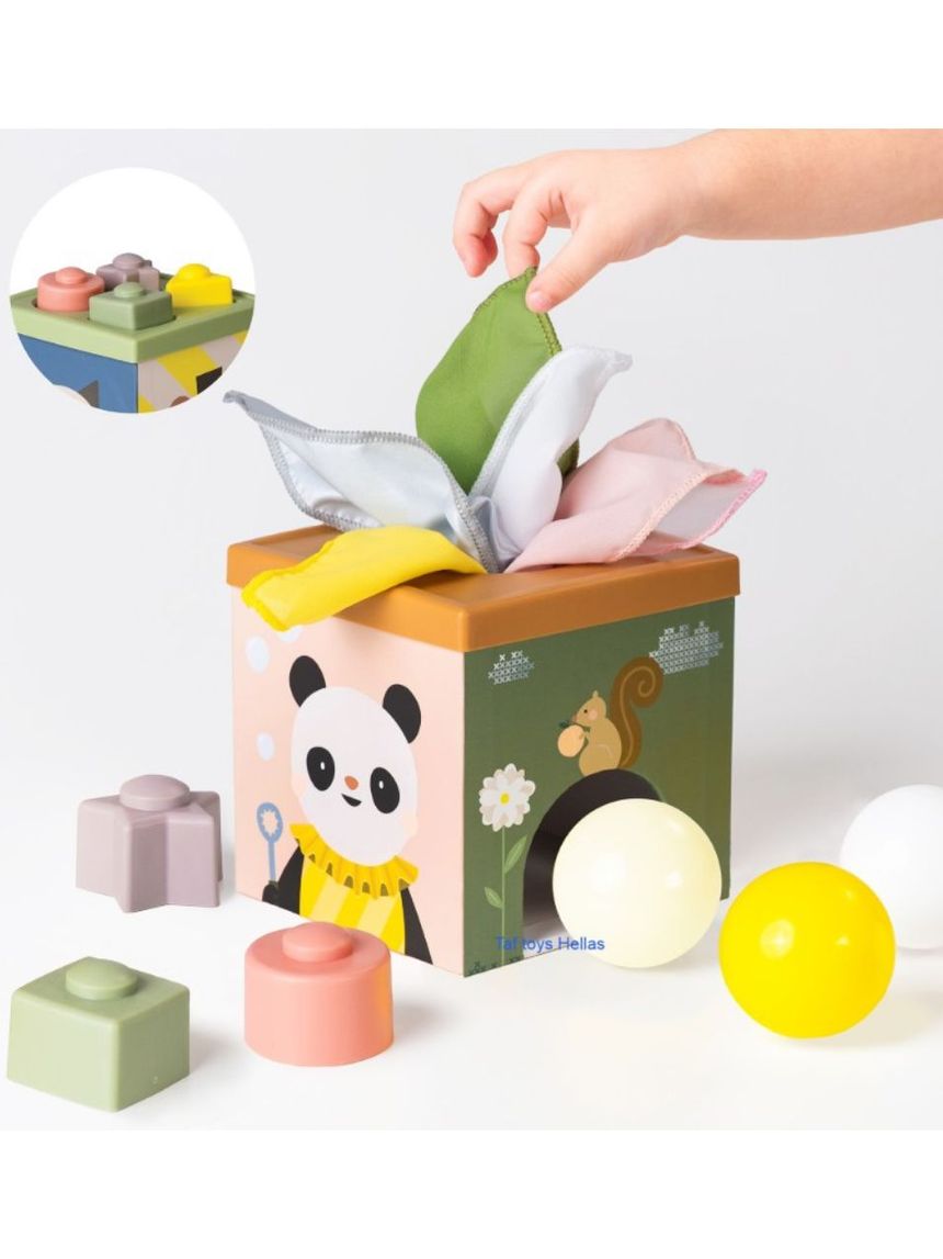 Taf toys παιχνίδι κύβος play and discovery cube t13645 - Taf-toys