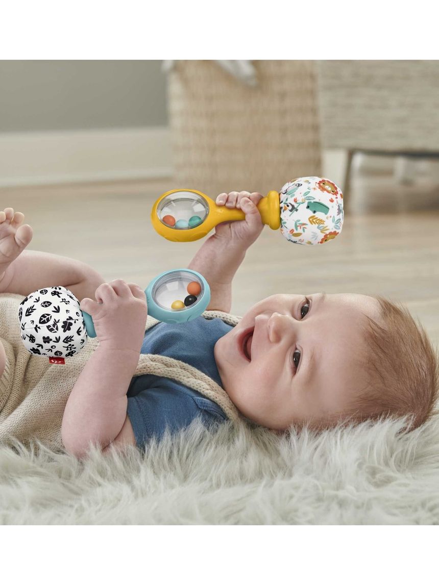 Mattel fisher price κουδουνίστρα μαράκες 3m+ hmf34 - Fisher-Price