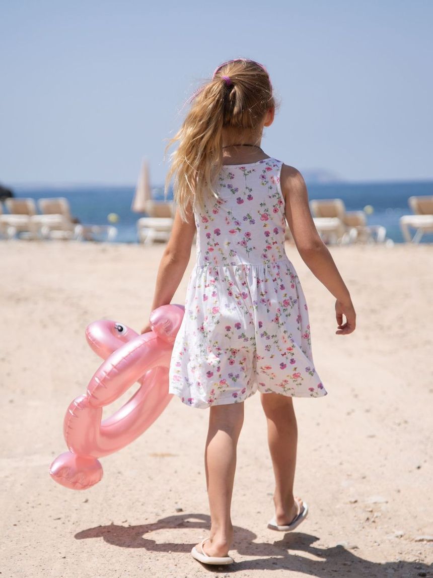 Swim essentials φουσκωτό σωσίβιο θαλάσσης 56cm splitring rose gold flamingo swe-2020se04 - Swim Essentials