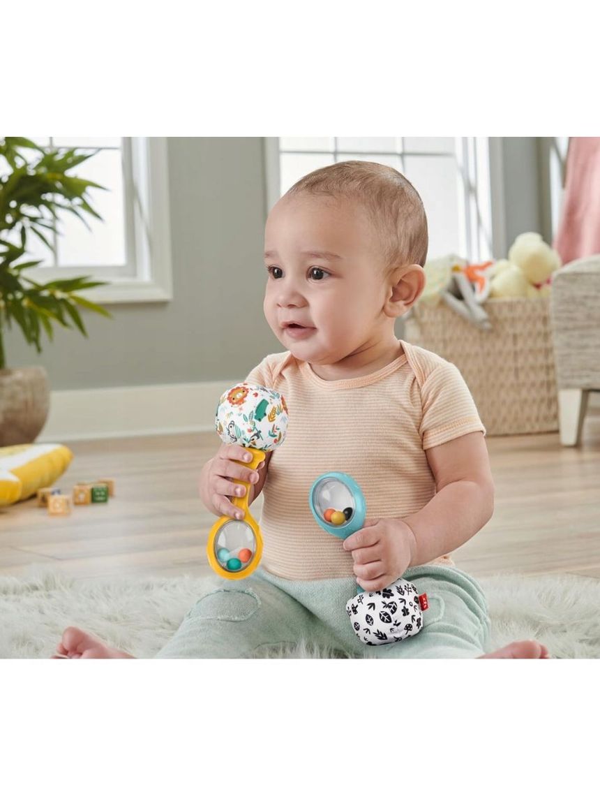 Mattel fisher price κουδουνίστρα μαράκες 3m+ hmf34 - Fisher-Price