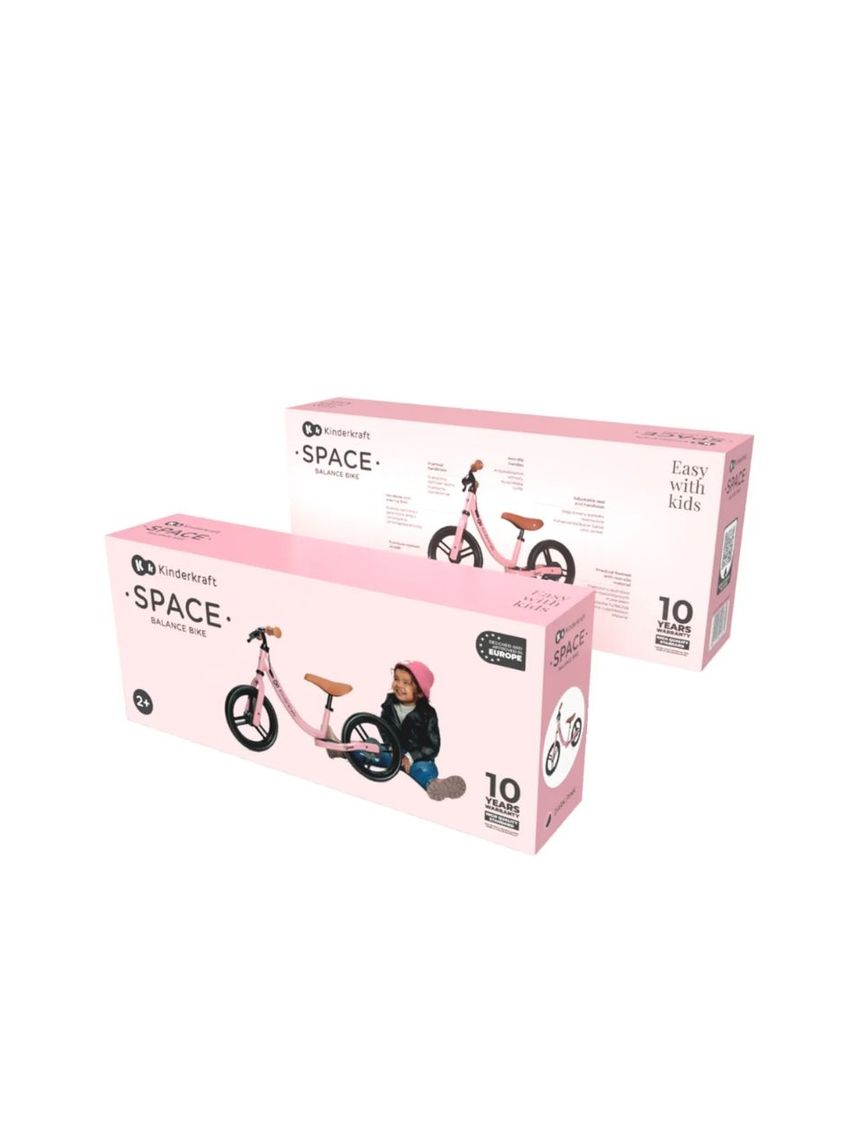 Kinderkraft ποδηλατάκι ισορροπίας space dark pink krspac23pnk0000 - Kinderkraft