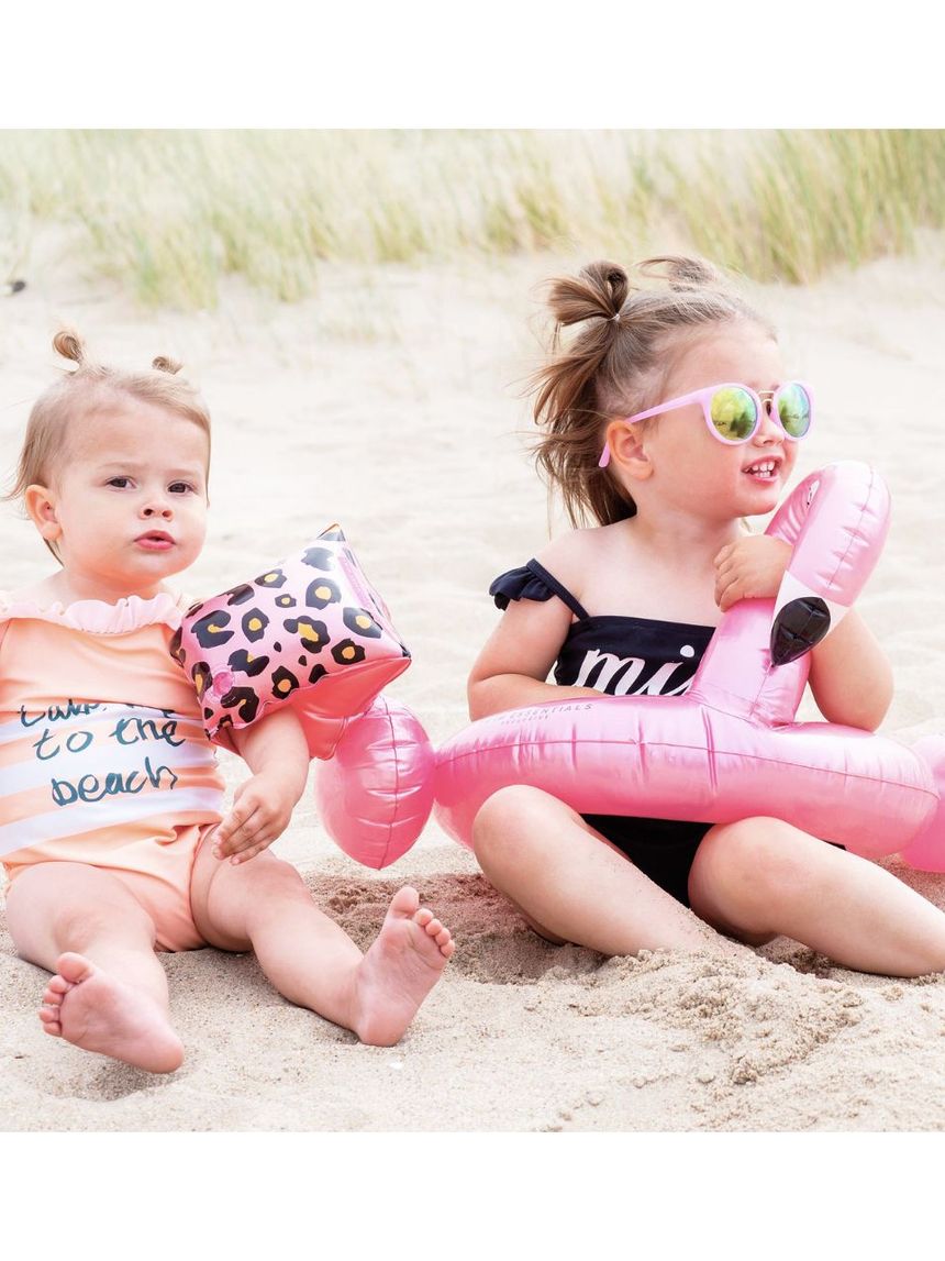 Swim essentials φουσκωτό σωσίβιο θαλάσσης 56cm splitring rose gold flamingo swe-2020se04 - Swim Essentials