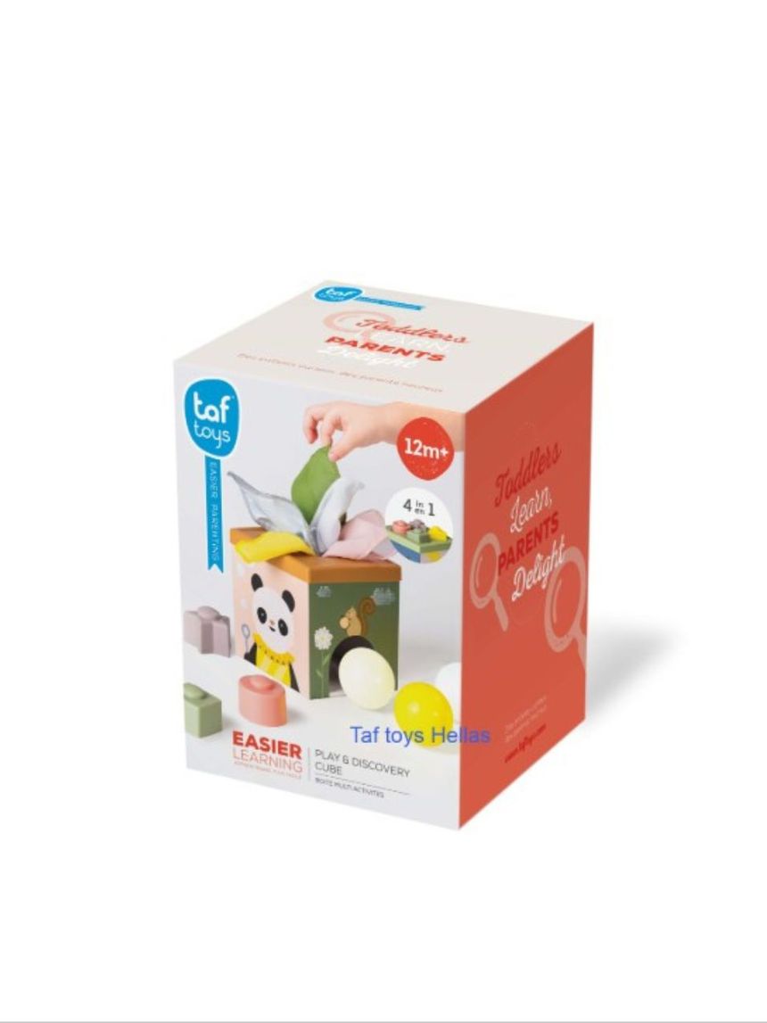 Taf toys παιχνίδι κύβος play and discovery cube t13645 - Taf-toys