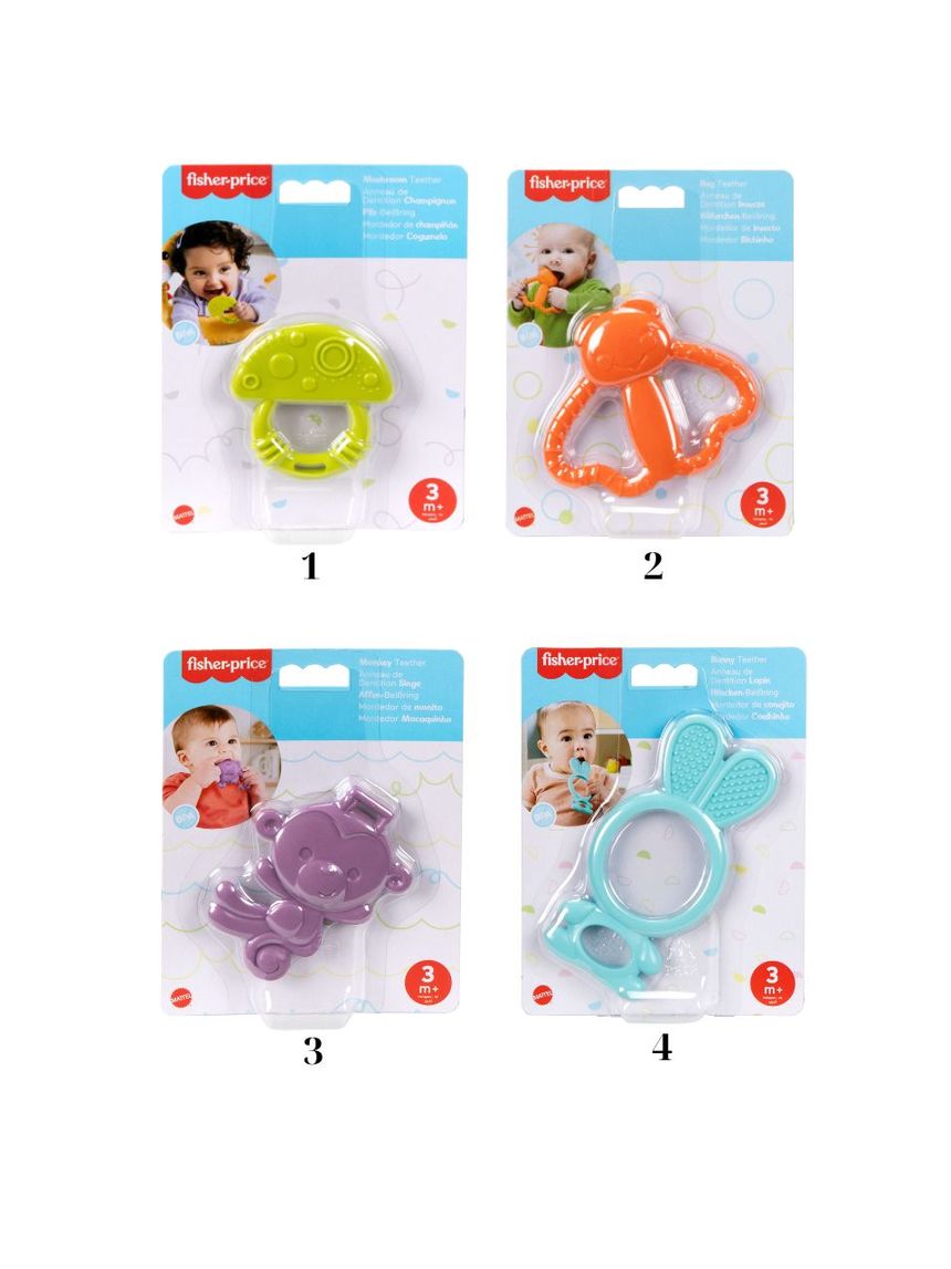 Mattel fisher price ζωάκια οδοντοφυΐας 3m+ jfj95 (διάφορα σχέδια) - Fisher-Price