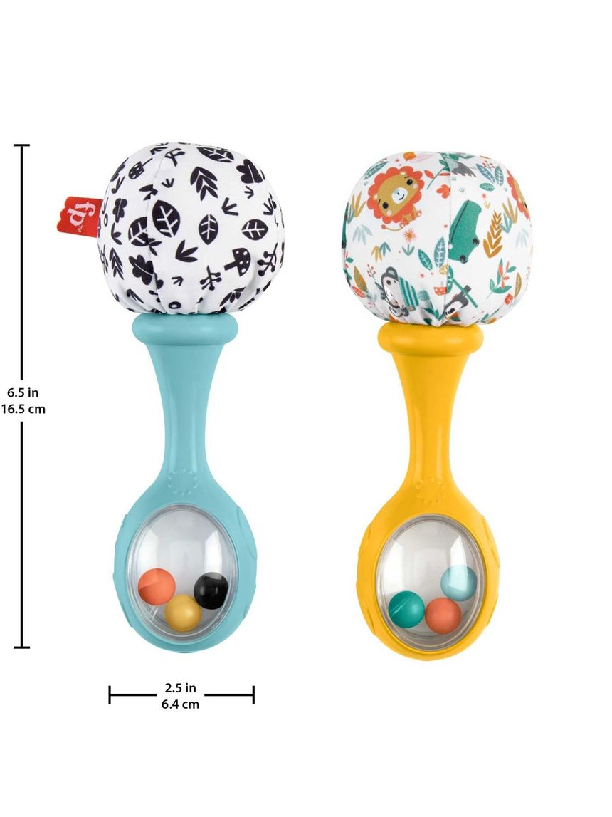 Mattel fisher price κουδουνίστρα μαράκες 3m+ hmf34 - Fisher-Price