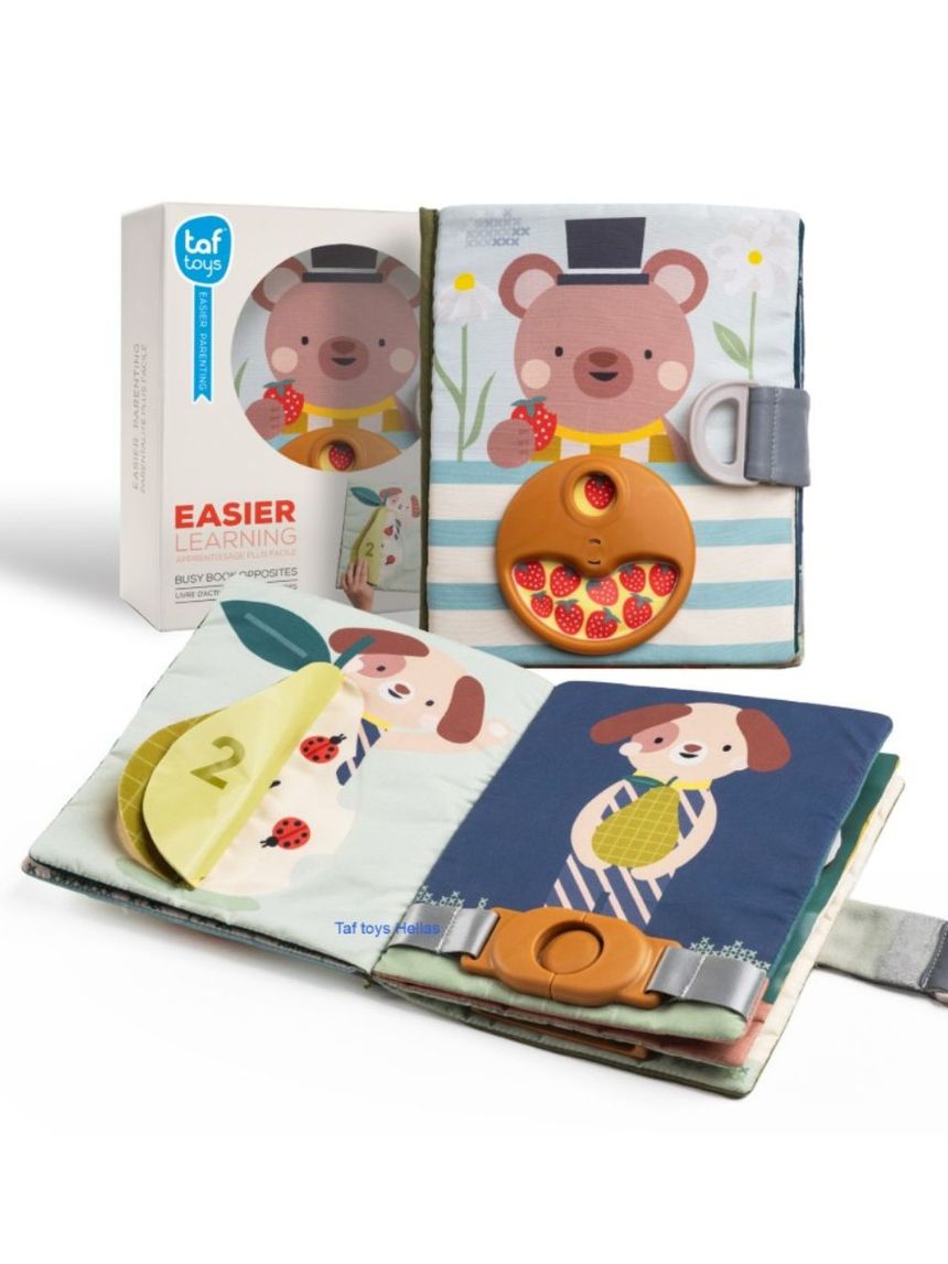 Taf toys βιβλίο δραστηριοτήτων fantasy busy book t13655 - Taf-toys