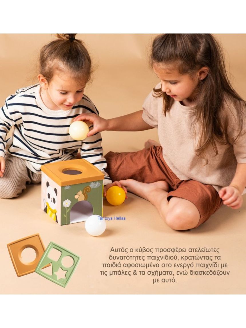 Taf toys παιχνίδι κύβος play and discovery cube t13645 - Taf-toys