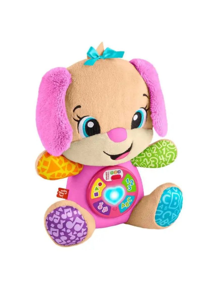 Mattel fisher-price laugh & learn εκπαιδευτικό σκυλάκι smart stages 6-36m ροζ jfd34 - Fisher-Price