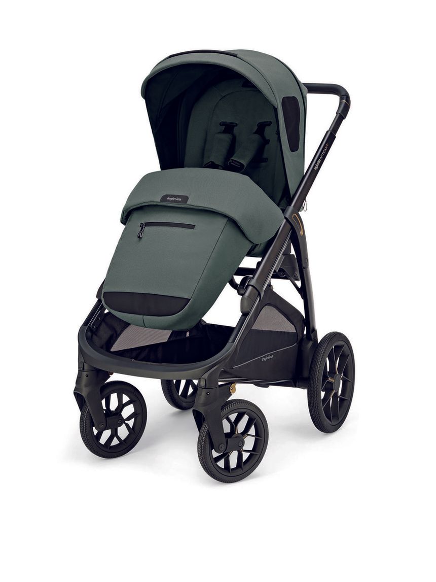 Inglesina σύστημα μεταφοράς quattro aptica xt darwin recline με σκελετό nero taiga green - Inglesina