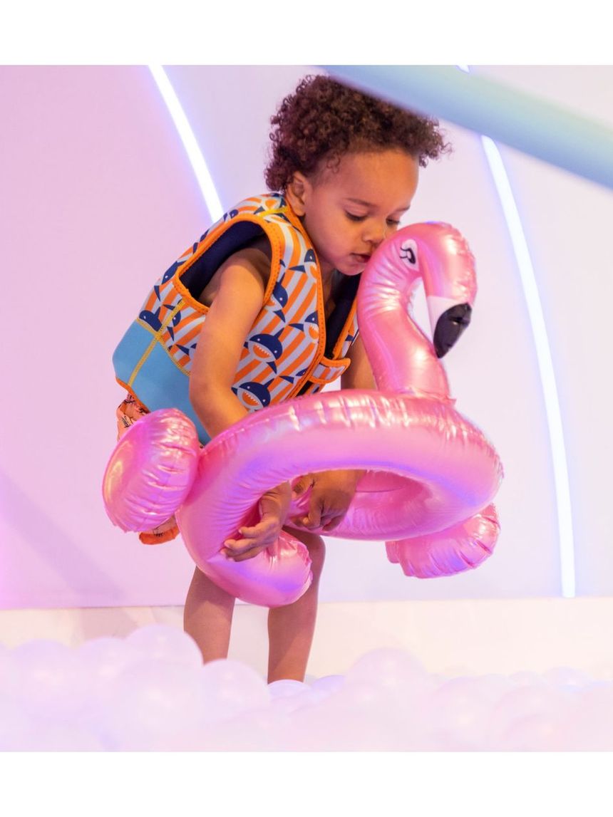 Swim essentials φουσκωτό σωσίβιο θαλάσσης 56cm splitring rose gold flamingo swe-2020se04 - Swim Essentials