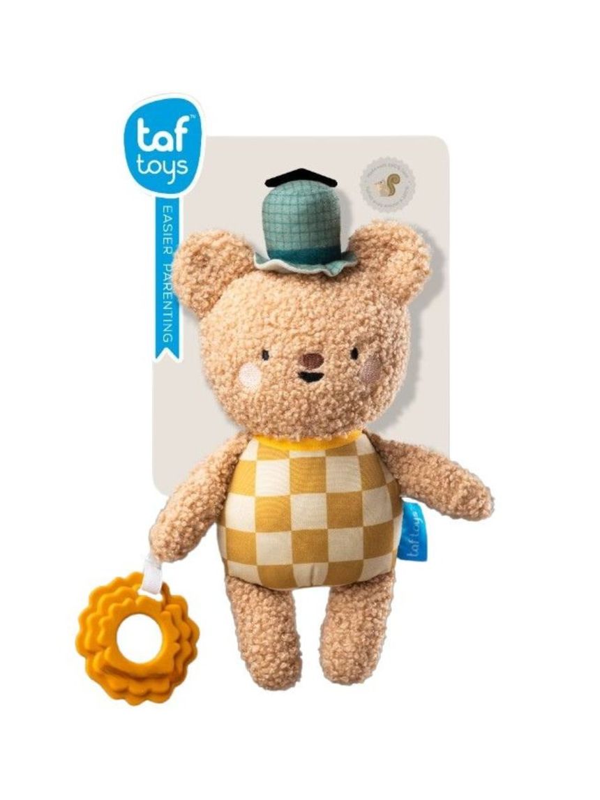 Taf toys λούτρινο αρκουδάκι με μασητικό brendon plus toy t13605 - Taf-toys