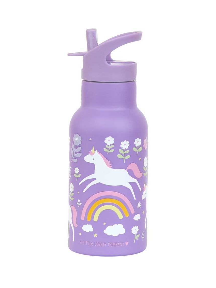 A little lovely company μπουκάλι θερμός με διπλό τοίχωμα από ανοξείδωτο ατσάλι 350ml unicorn dreams dbssud77 - A LITTLE LOVELY COMP