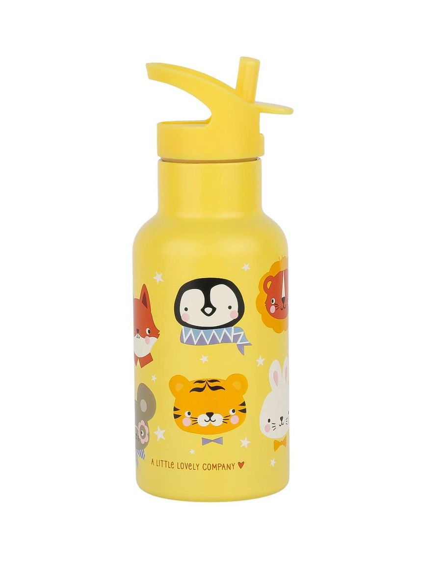 A little lovely company μπουκάλι θερμός με διπλό τοίχωμα από ανοξείδωτο ατσάλι 350ml animal friends dbssaf87 - A LITTLE LOVELY COMP