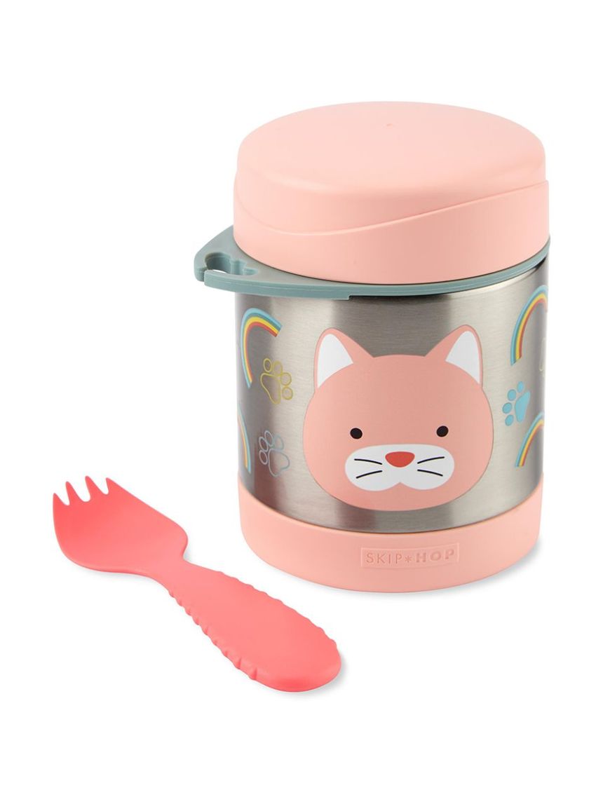Skip hop zoo φαγητοδοχείο - θερμός 350ml cat 9q337210 - SKIP HOP