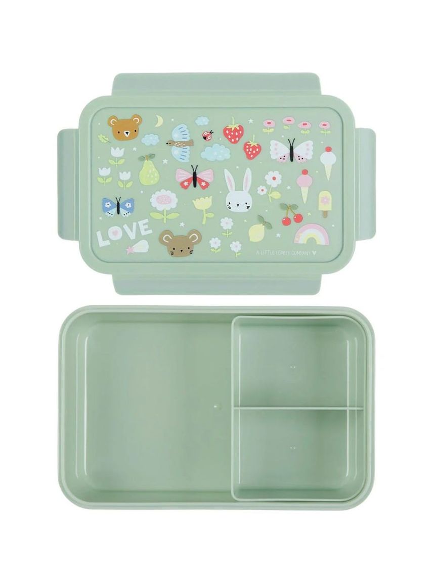 A little lovely company δοχείο φαγητού bento με χωρίσματα 1200ml joy sbjomu57 - A LITTLE LOVELY COMP
