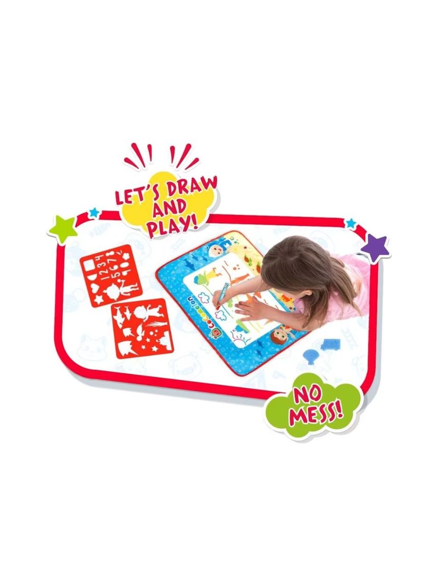 Giochi preziosi cocomelon χαλάκι ζωγραφικής aqua mat ccm23000 - Giochi Preziosi