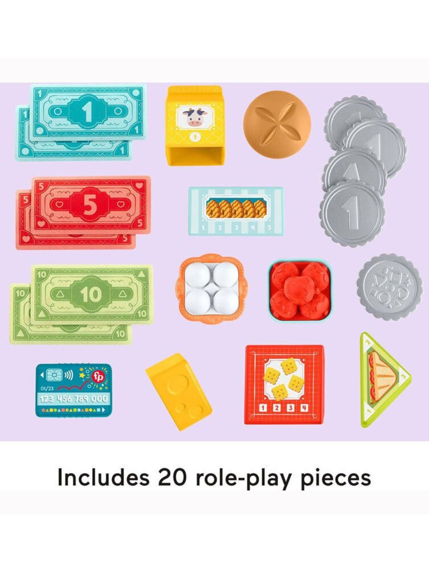 Mattel fisher-price παίζω & μαθαίνω εκπαιδευτική ταμειακή μηχανή 2 ετών+ jgw99 - Fisher-Price