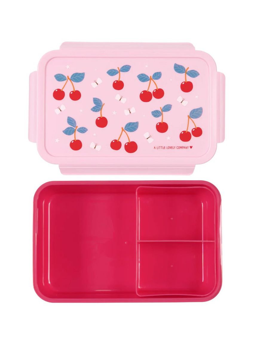 A little lovely company δοχείο φαγητού bento με χωρίσματα 1200ml cherries bbchpi78 - A LITTLE LOVELY COMP