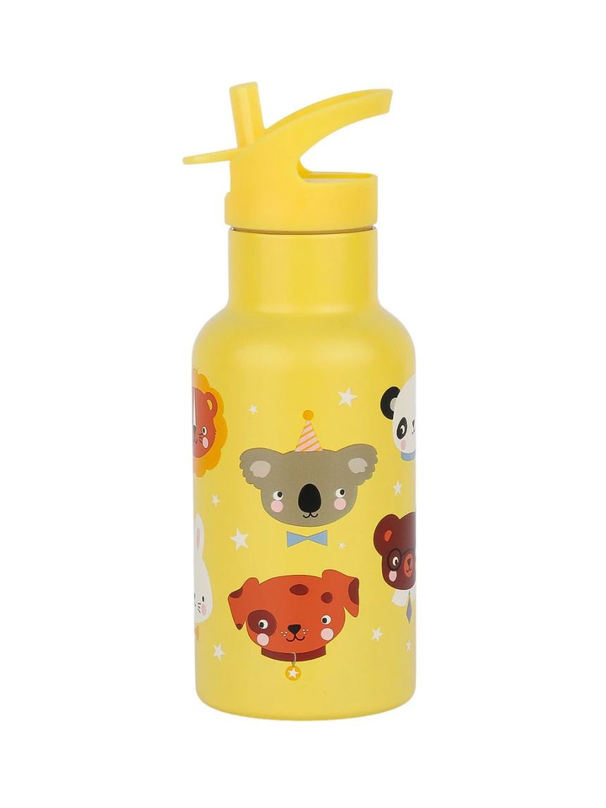 A little lovely company μπουκάλι θερμός με διπλό τοίχωμα από ανοξείδωτο ατσάλι 350ml animal friends dbssaf87 - A LITTLE LOVELY COMP