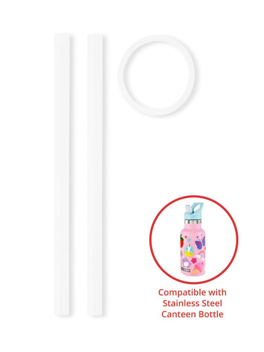 Skip hop σετ 2 ανταλλακτικά καλαμάκια για ανοξείδωτο παγουρίνο 9r126910 - SKIP HOP