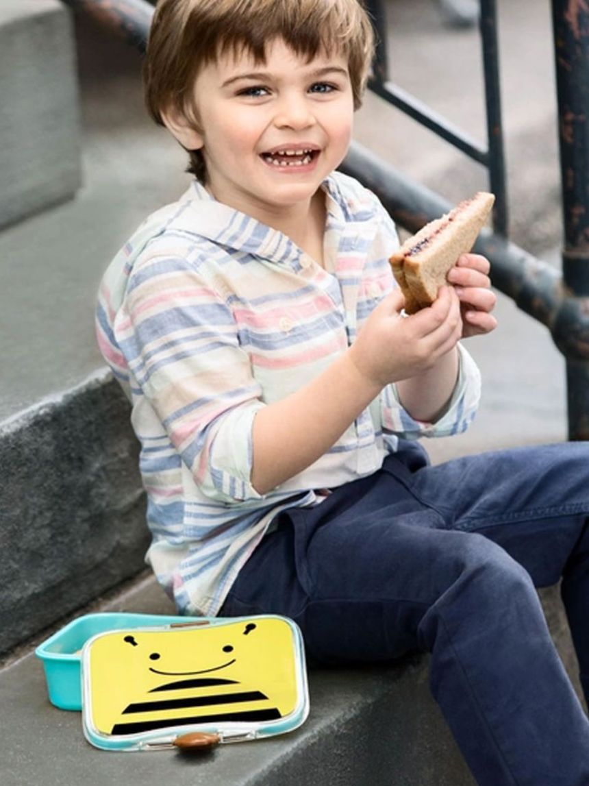 Skip hop zoo δοχείο φαγητού 700ml bee 9j648410 - SKIP HOP