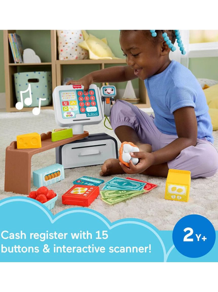 Mattel fisher-price παίζω & μαθαίνω εκπαιδευτική ταμειακή μηχανή 2 ετών+ jgw99 - Fisher-Price
