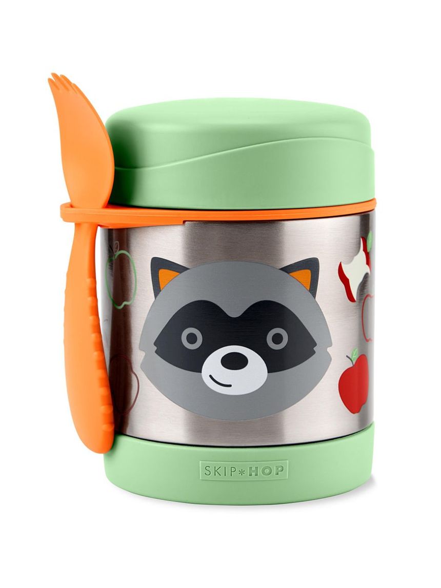 Skip hop zoo φαγητοδοχείο – θερμός 325ml raccoon 9q337310 - SKIP HOP