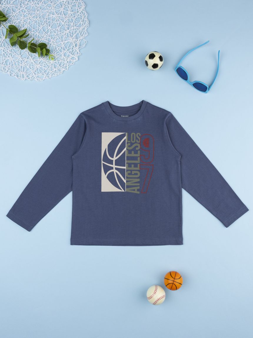 παιδική μπλούζα μπλε los angeles για αγόρι - Prénatal