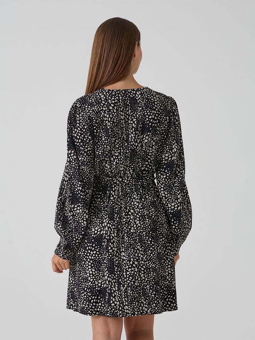 γυναικείο φόρεμα εγκυμοσύνης/θηλασμού animal print - Prénatal