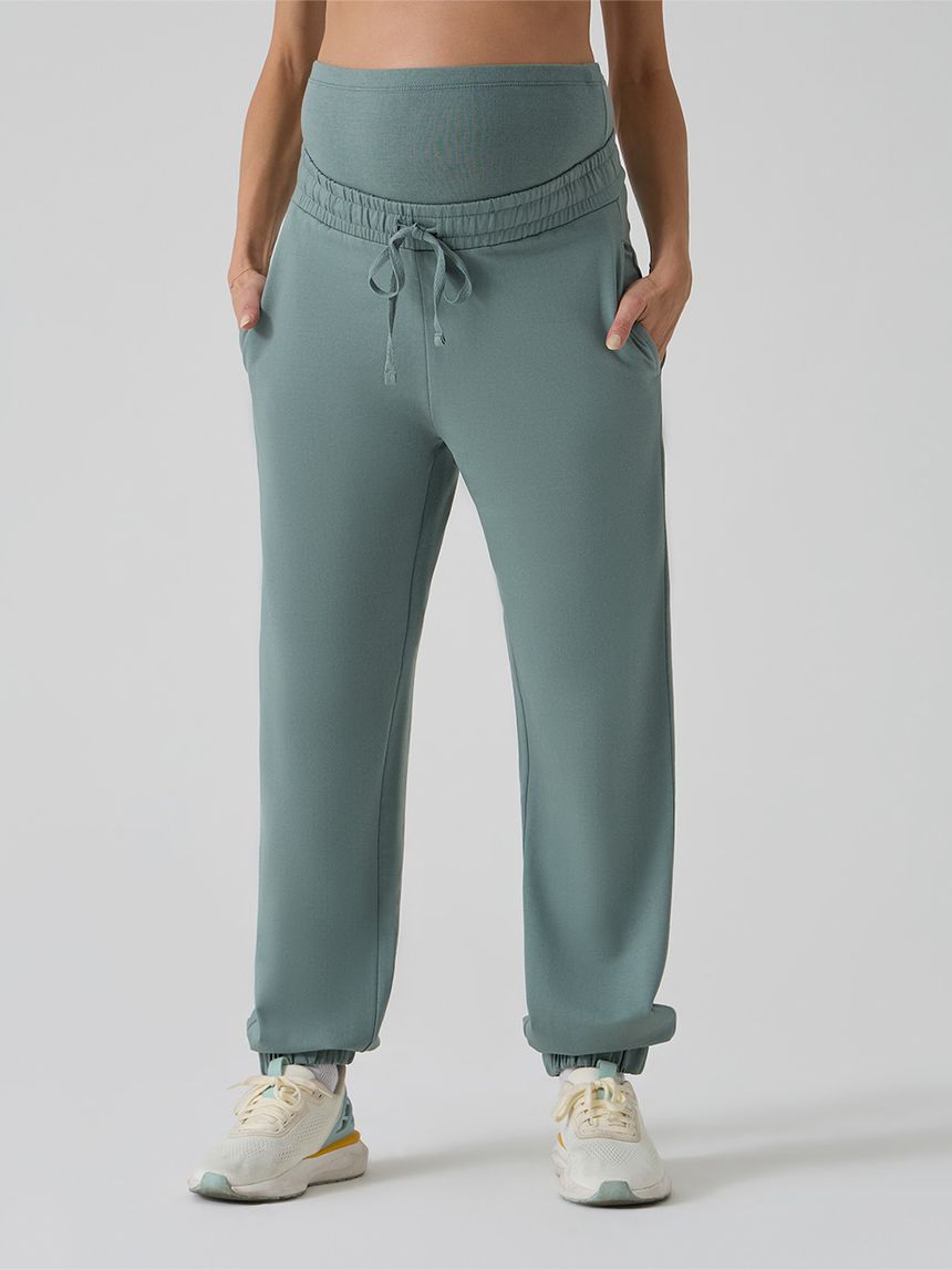 γυναικείο παντελόνι φόρμας εγκυμοσύνης πράσινο - Prénatal