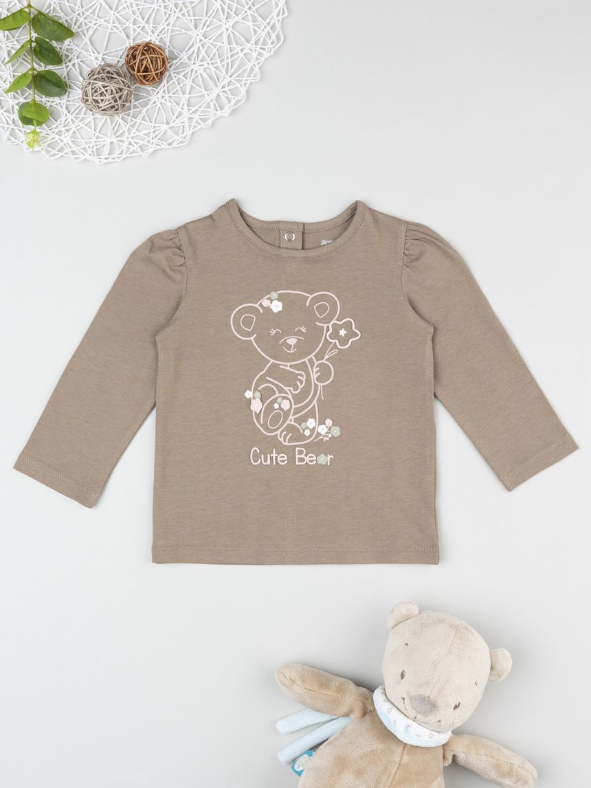 παιδική μπλούζα λαδί cute bear για κορίτσι - Prénatal