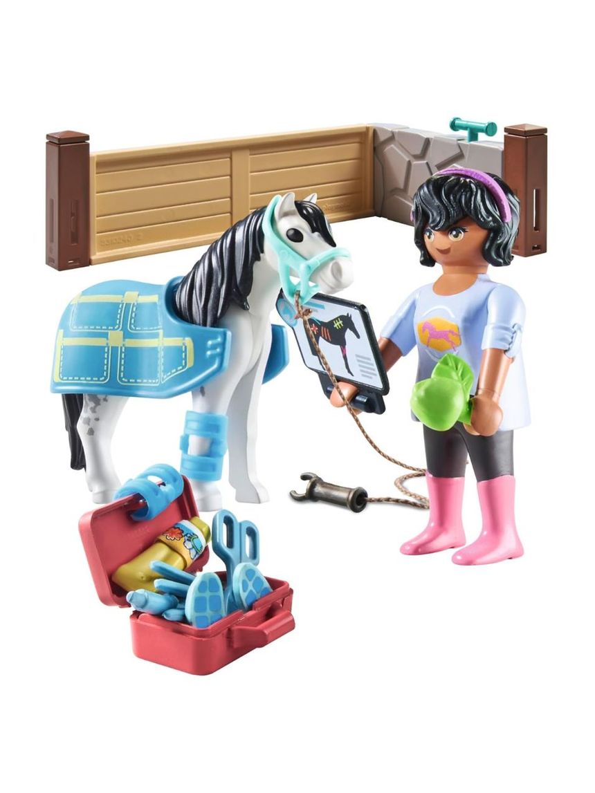 Playmobil horses of waterfall ιππίατρος και άλογο 71497 - Playmobil