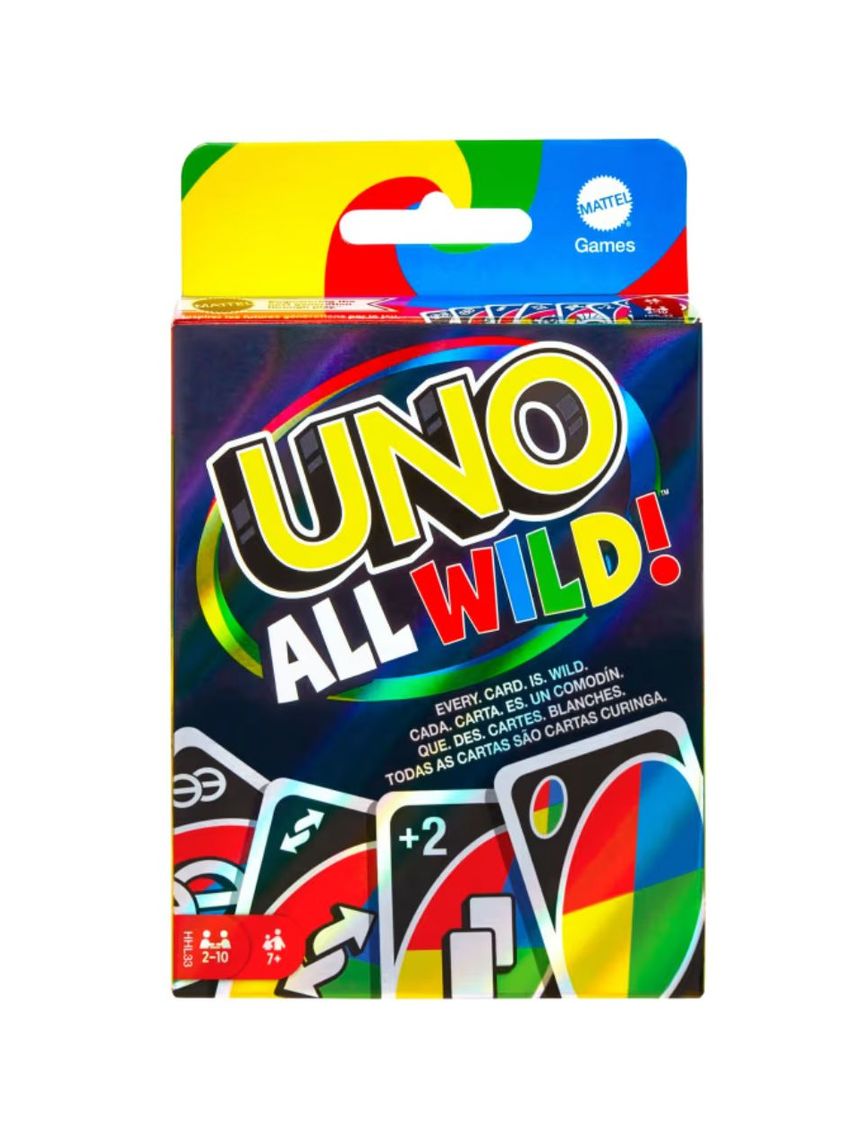 Mattel games επιτραπέζιο uno all wild hhl35 - Mattel Games