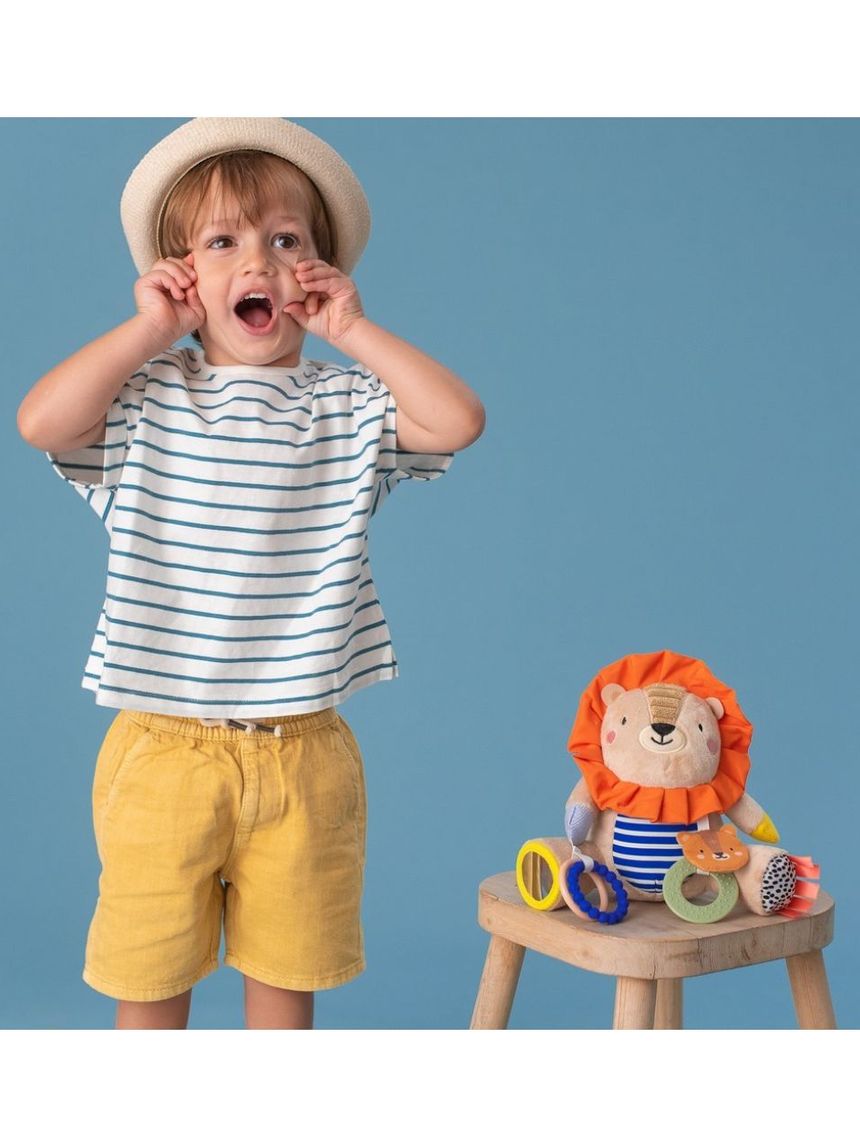 Taf toys μαλακό βρεφικό παιχνίδι δραστηριοτήτων harry το λιοντάρι t-12805 - Taf-toys