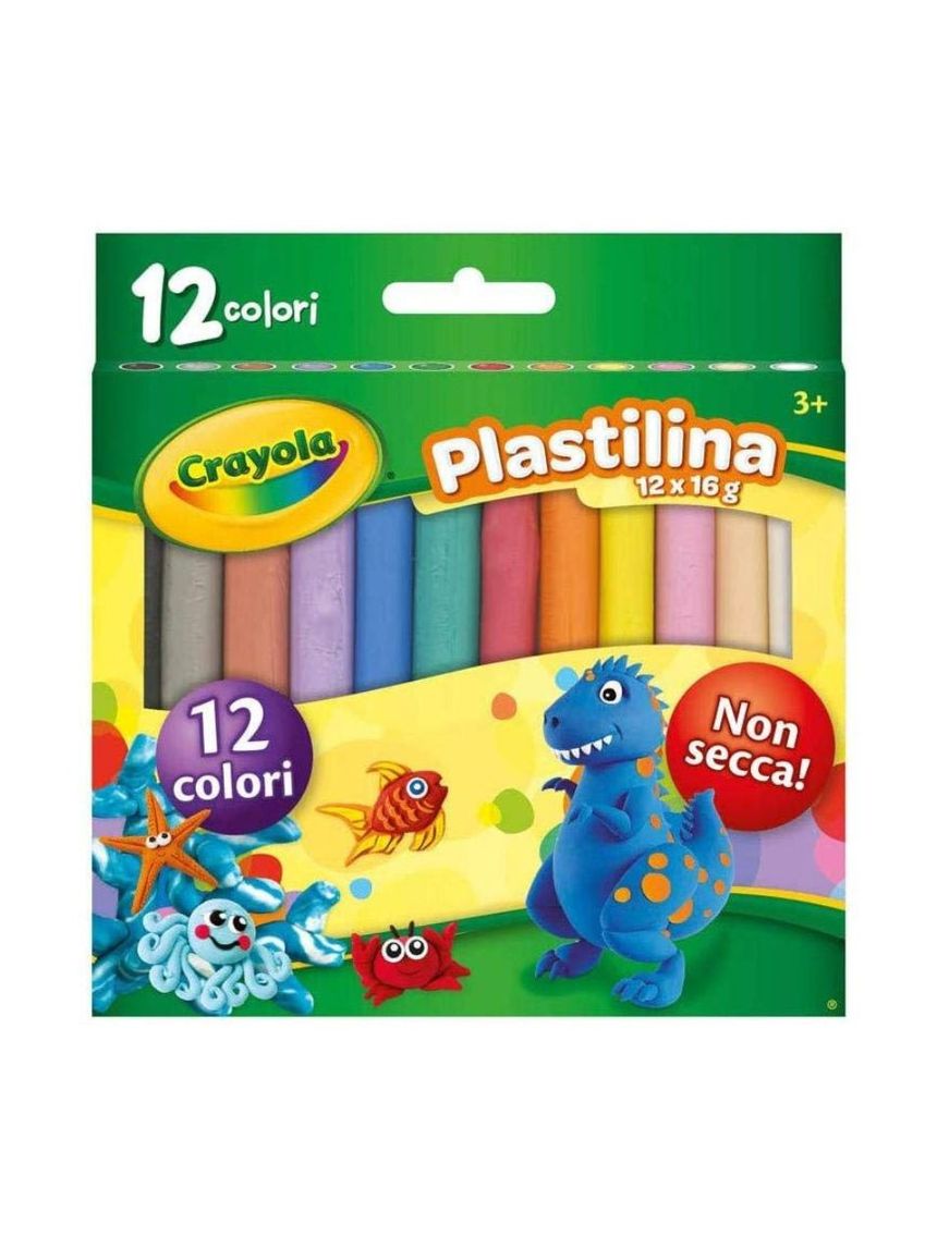 Crayola πλαστελίνα modeling clay σετ 12τμχ - Crayola