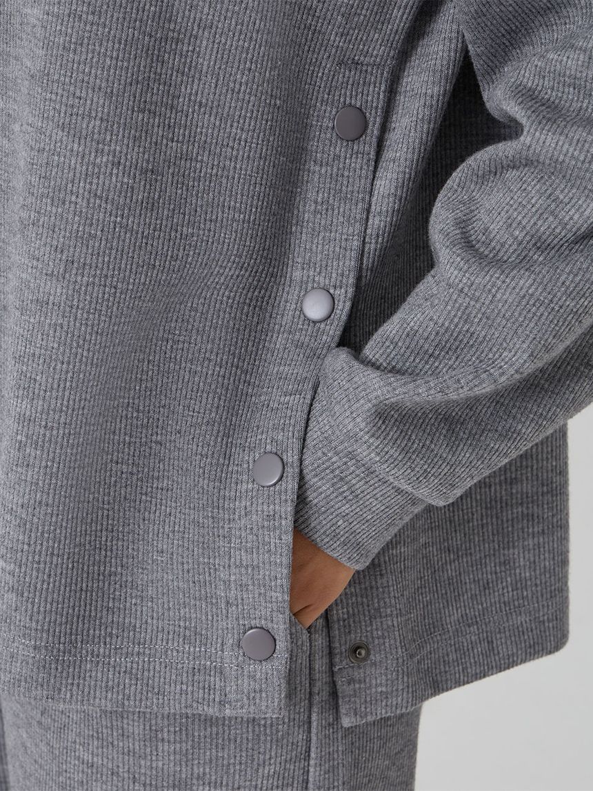 γυναικείο πουλόβερ εγκυμοσύνης/θηλασμού γκρι - Prénatal