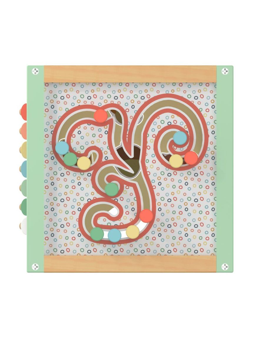 Wood ’n play maxi ξύλινος κύβος δραστηριοτήτων 18m+ - Wood'N Play