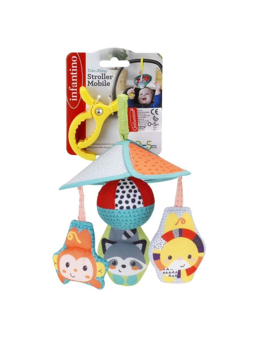 Infantino κρεμαστό παιχνίδι καροτσιού take along stroller mobile b-315107-00 - INFANTINO